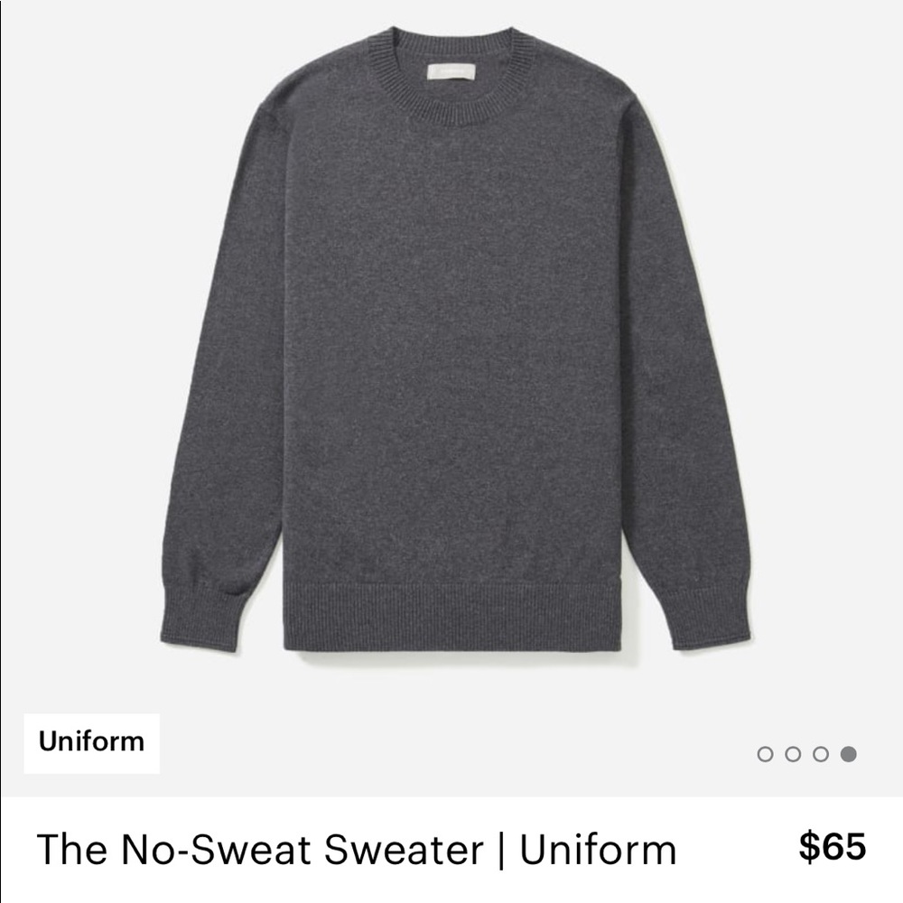 Everlane Men’s No Sweat Sweater
